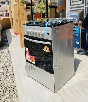 Quality Oven and Grill 4 Gas Volcano Cooker(Gray).