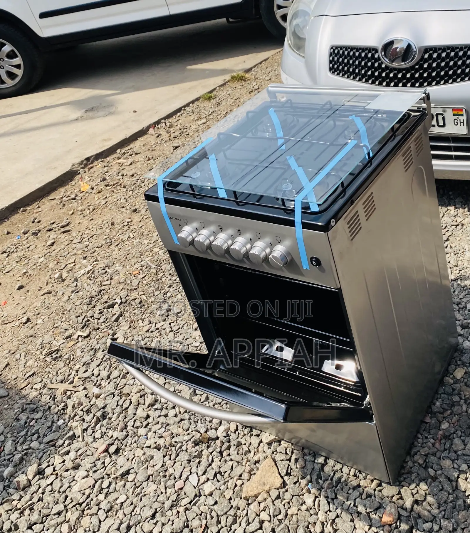 Reliable Volcano 50x50 Oven and Grill 4 Burner(Gray).