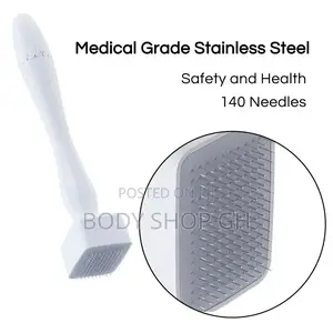 Derma Stamp, Microneedling Stamp for Face, Hair and Beard