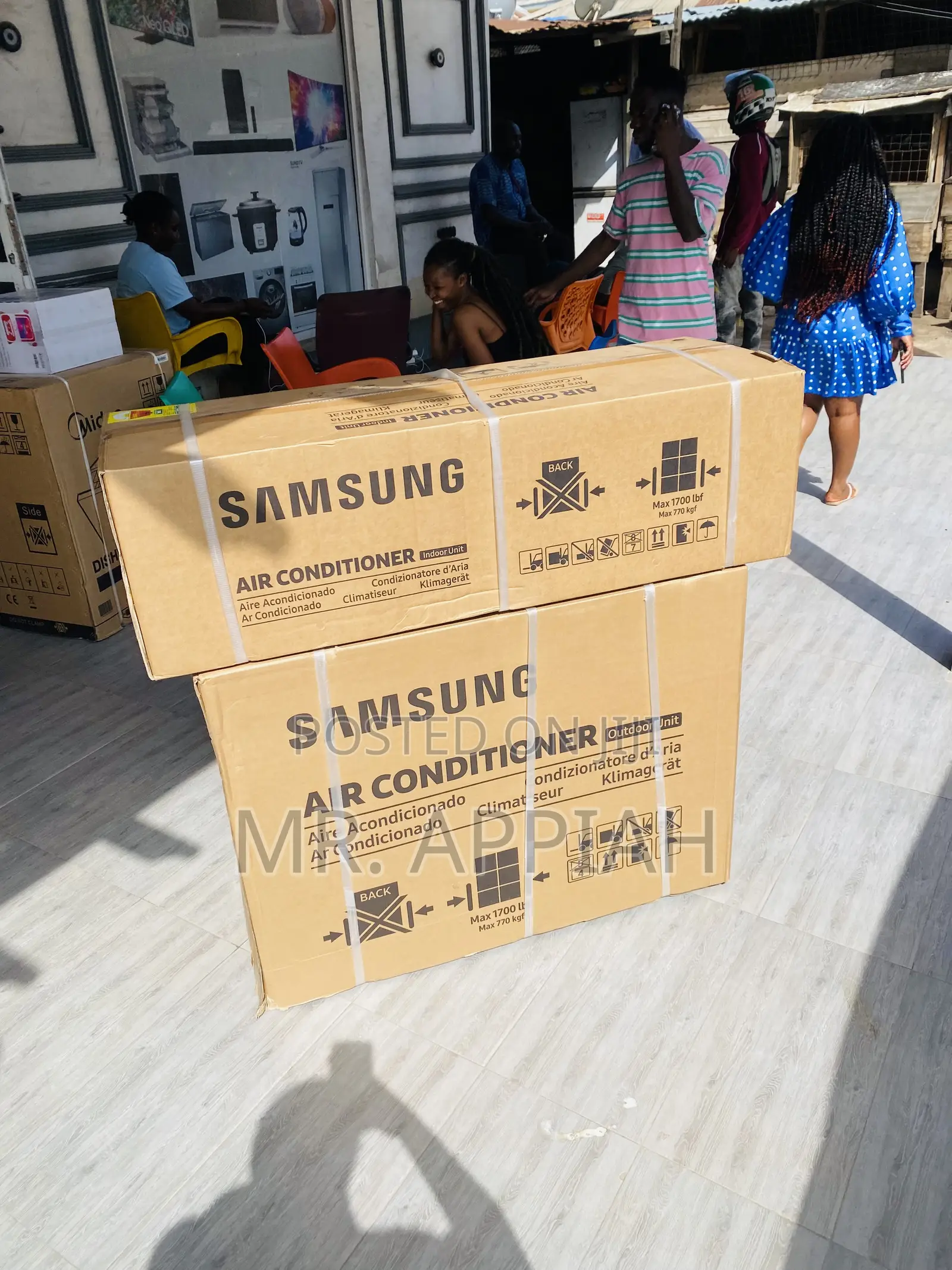 Reliable Samsung 2.5hp Split Type Electric Air Conditioner.