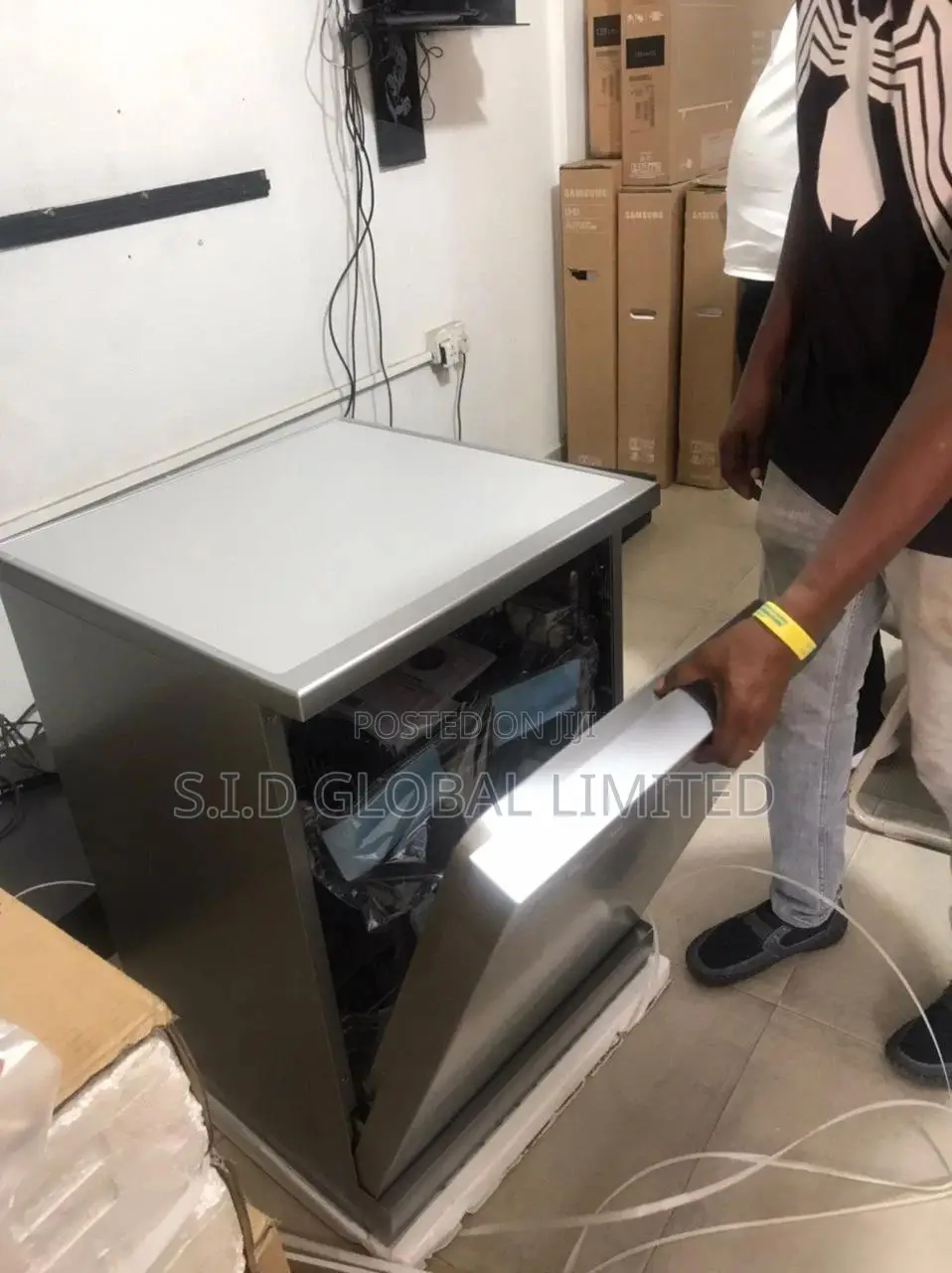 Available Midea 12 Plates Dishwasher Full Board (WQP12-5203)
