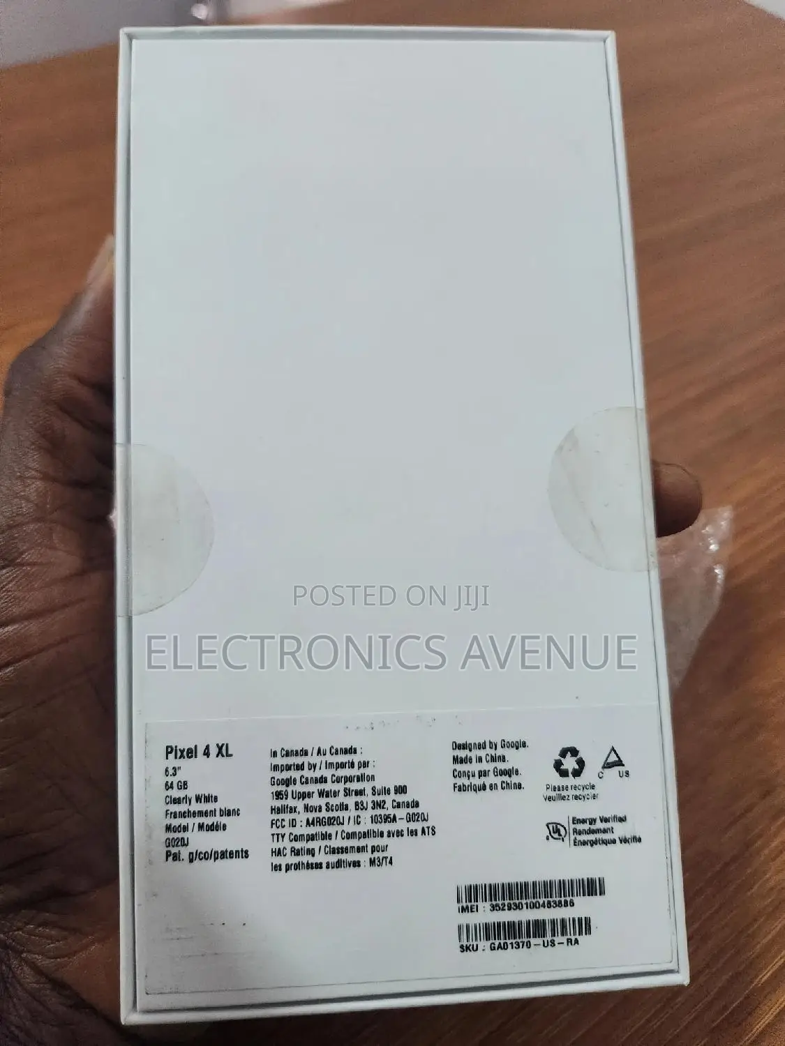 New Google Pixel 4 XL 64 GB Black