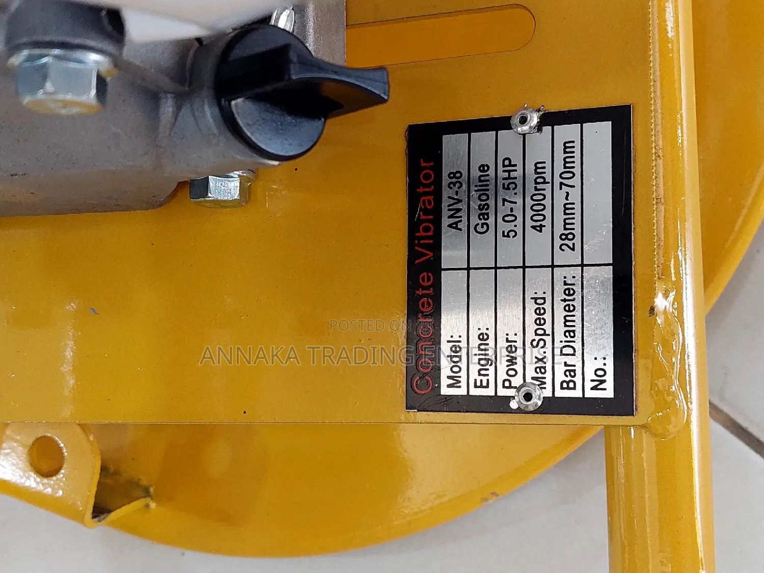 Gasoline Poker Vibrator