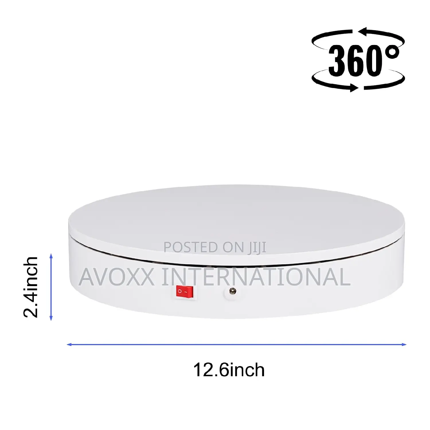 Professional 360 Degree Photography Rotating Display Stand