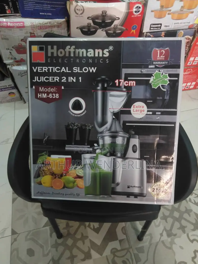 Hoffman 2 in 1 Slow Juicer and Citrus Juicer. Very Quality