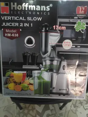 Hoffman 2 in 1 Slow Juicer and Citrus Juicer. Very Quality