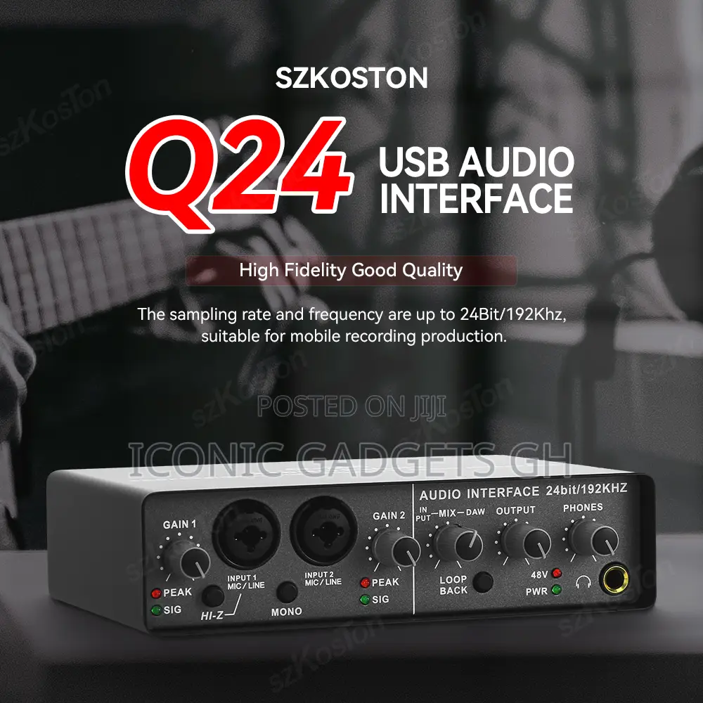 Brand New Professional Sound Card Interface