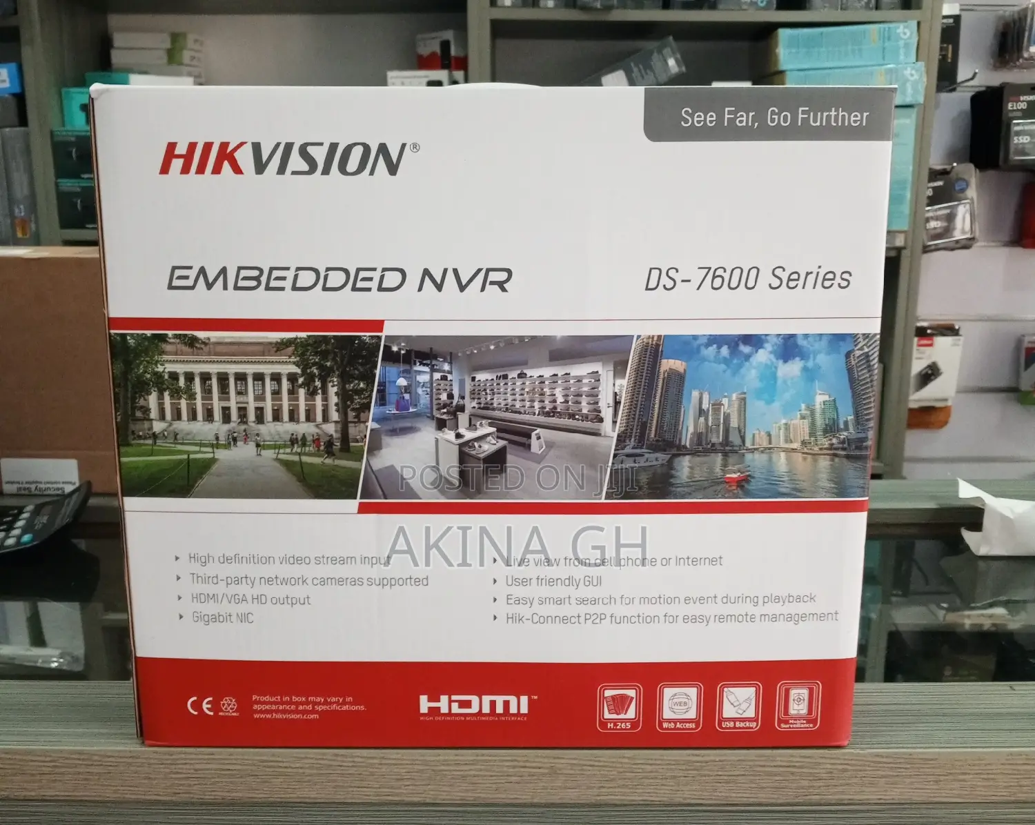 Hikvision 16ch Poe NVR Ds-7616ni-Q2/16p