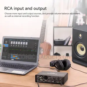 Professional Studio Sound Card Interface