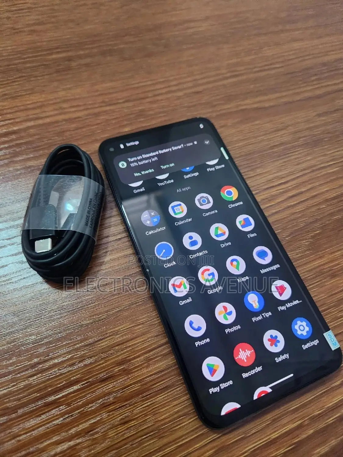 New Google Pixel 5a 5G 128 GB Black