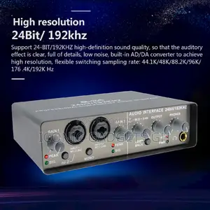 Brand New Studio Interface Sound Cards 
