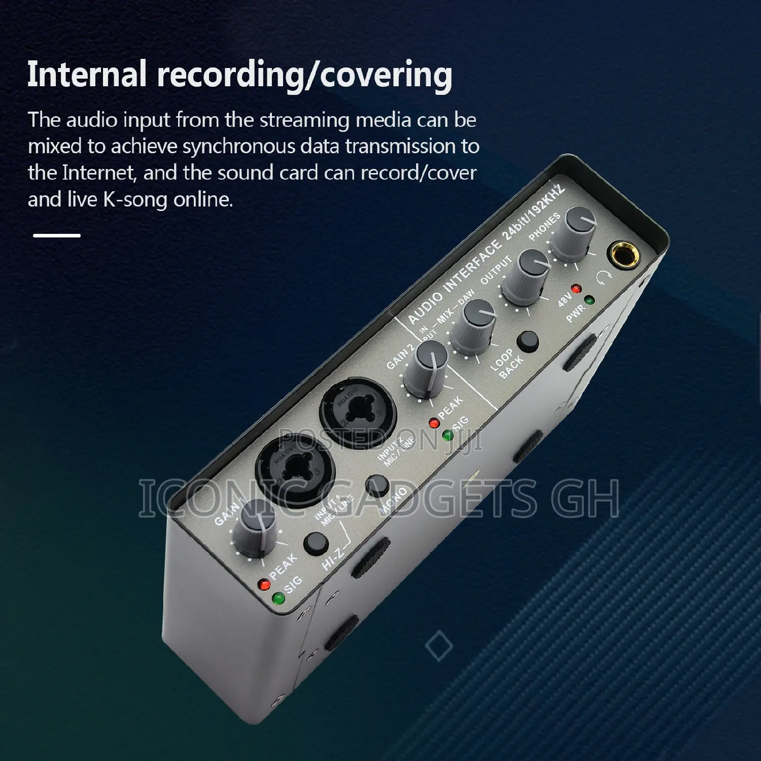 Fresh in Box Studio Interface Sound Cards 