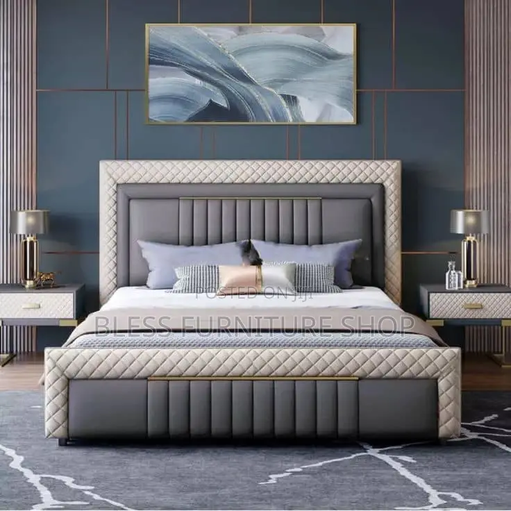 Queen Size Bed Frame With Side Drawers