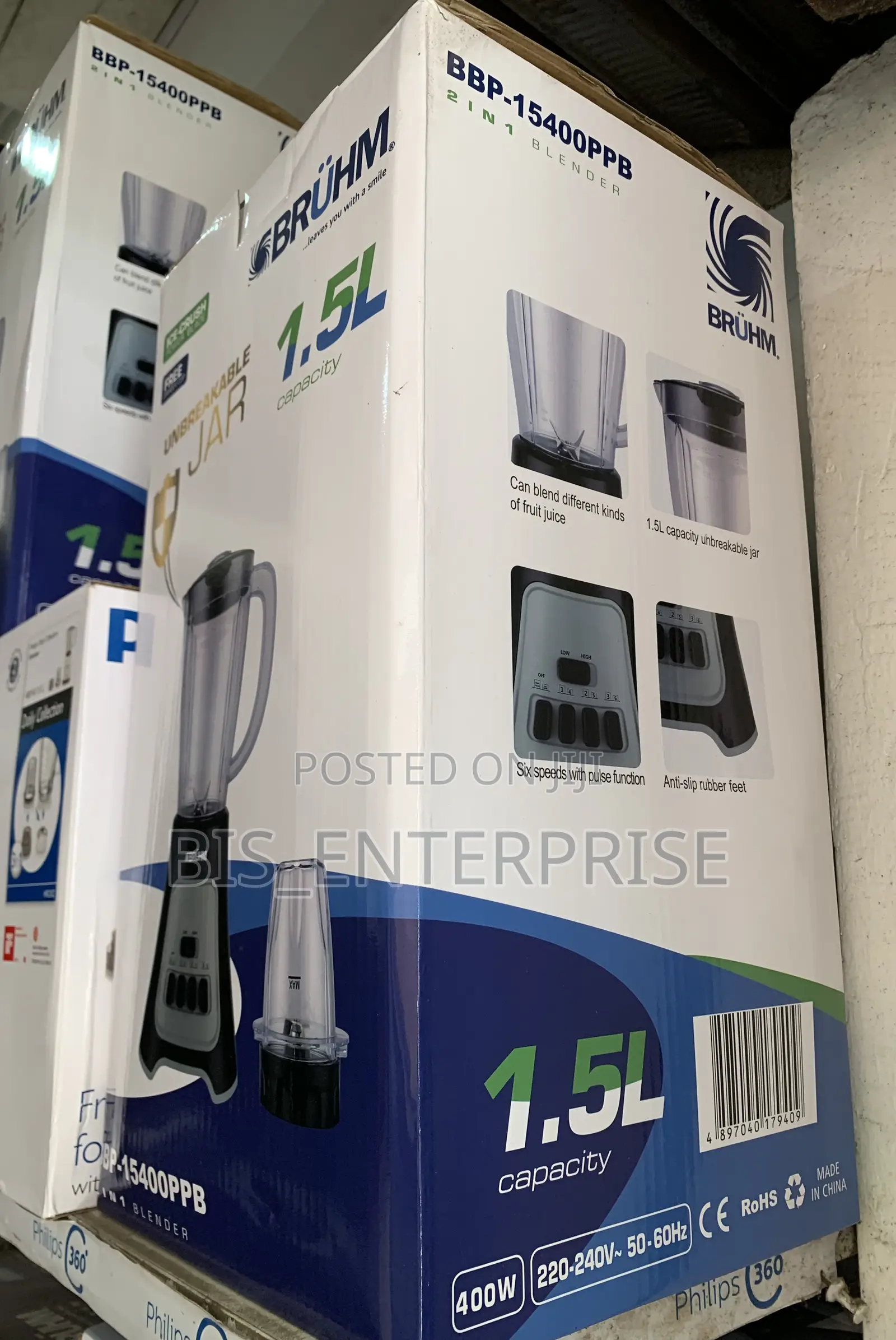 Quality Bruhm Blender 400watts