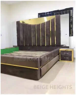Queen Size Bed Frame With Side Drawers