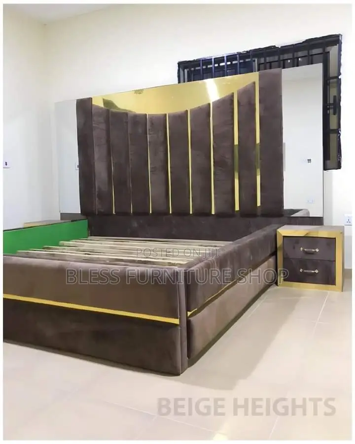 Queen Size Bed Frame With Side Drawers
