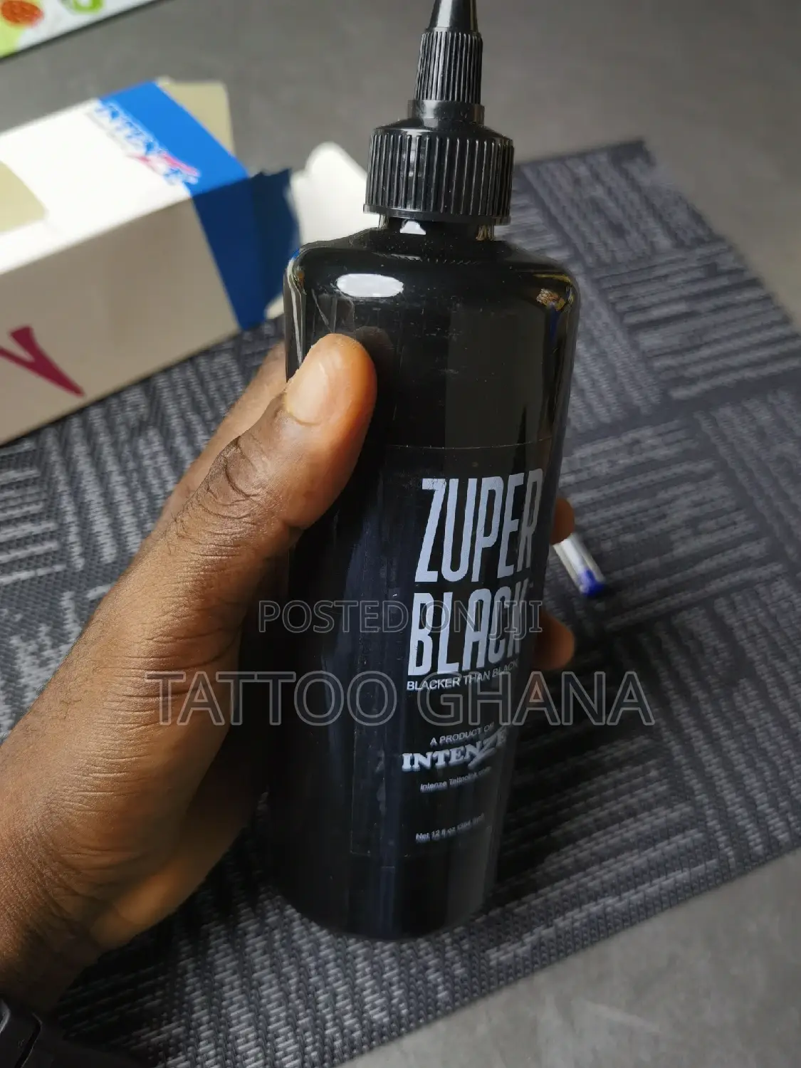 ZUPER BLACK Tattoo Ink