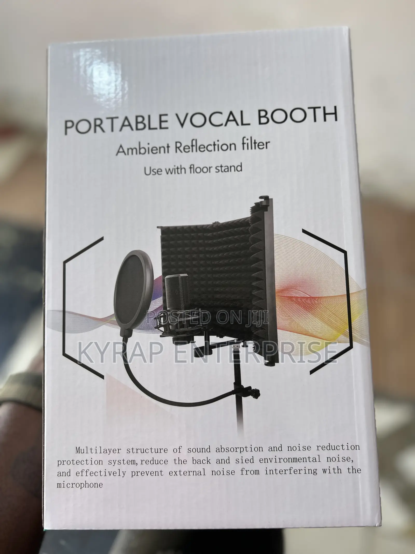 VOCAL BOOTH Pop Sheild