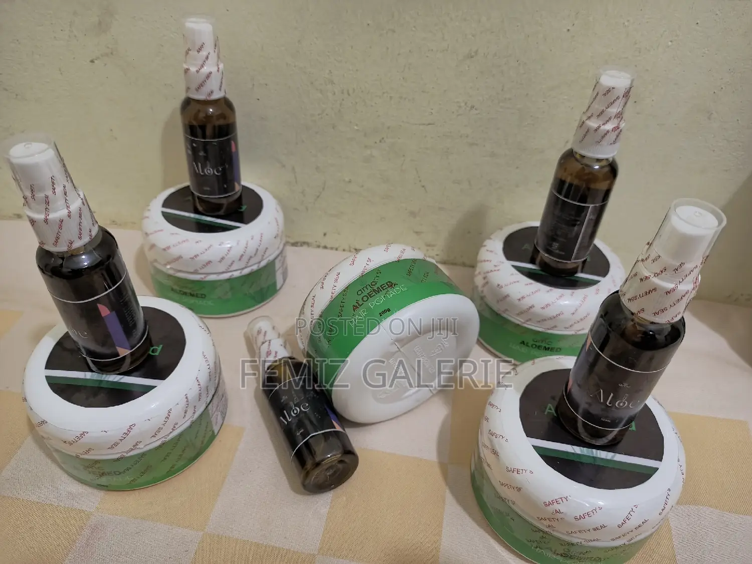 Aloemed Beard and Hair Growth Set