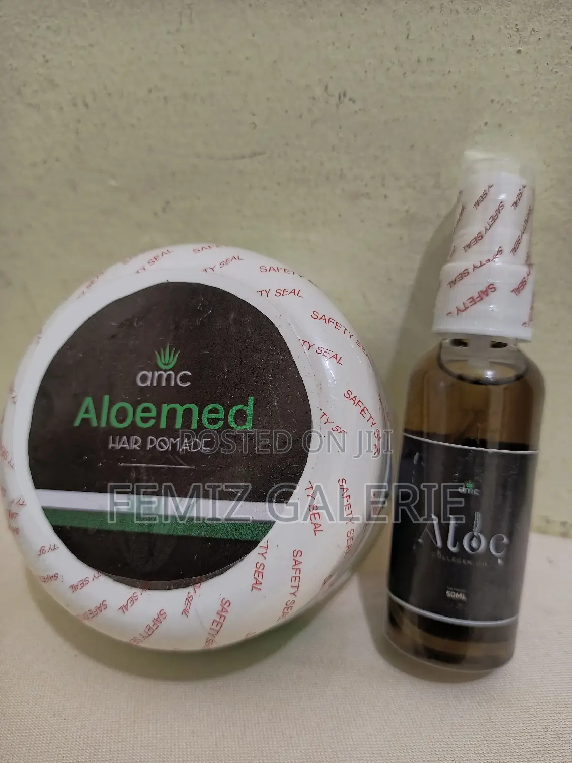 Aloemed Beard and Hair Growth Set