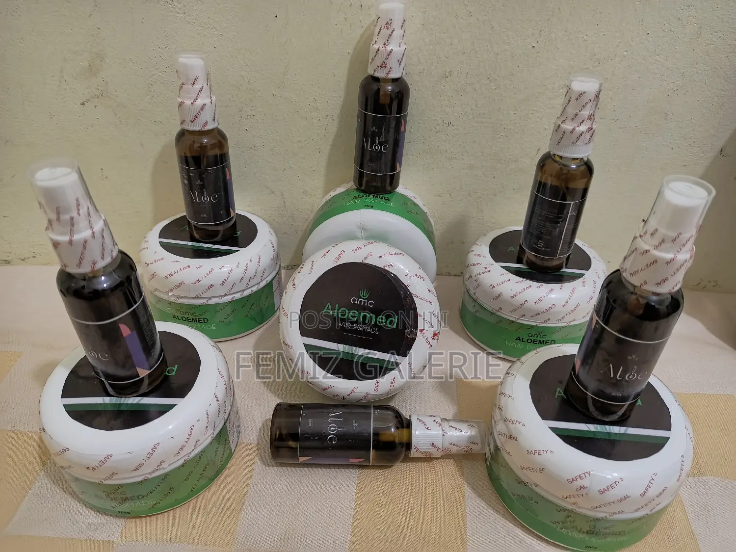Aloemed Beard and Hair Growth Set