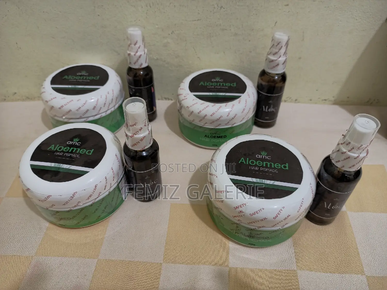 Aloemed Beard and Hair Growth Set