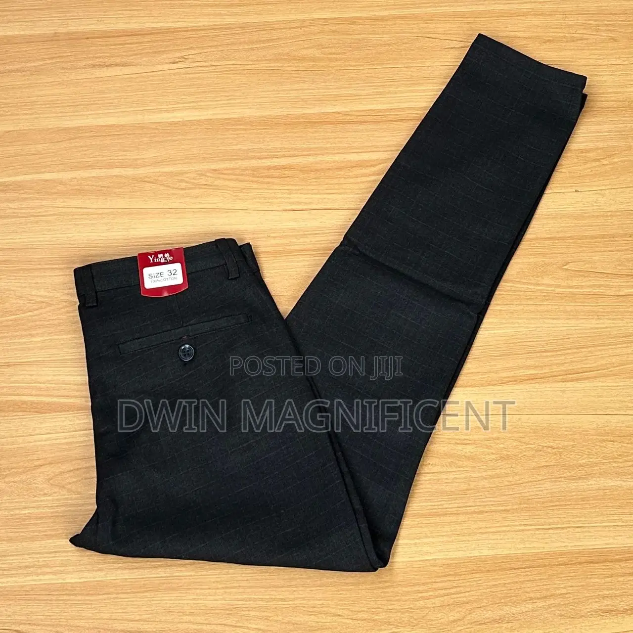 Soft Plaid Long Pants for Men