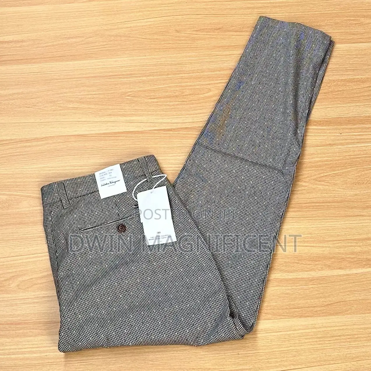Soft Plaid Long Pants for Men