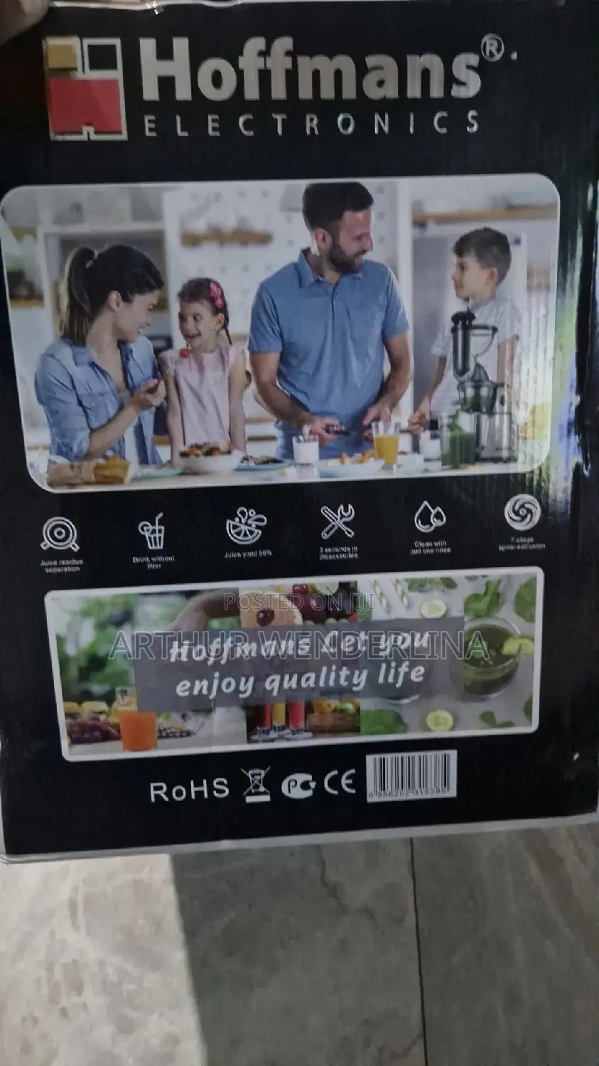 Hoffman 2 in 1 Slow Juicer and Citrus Juicer. Very Quality