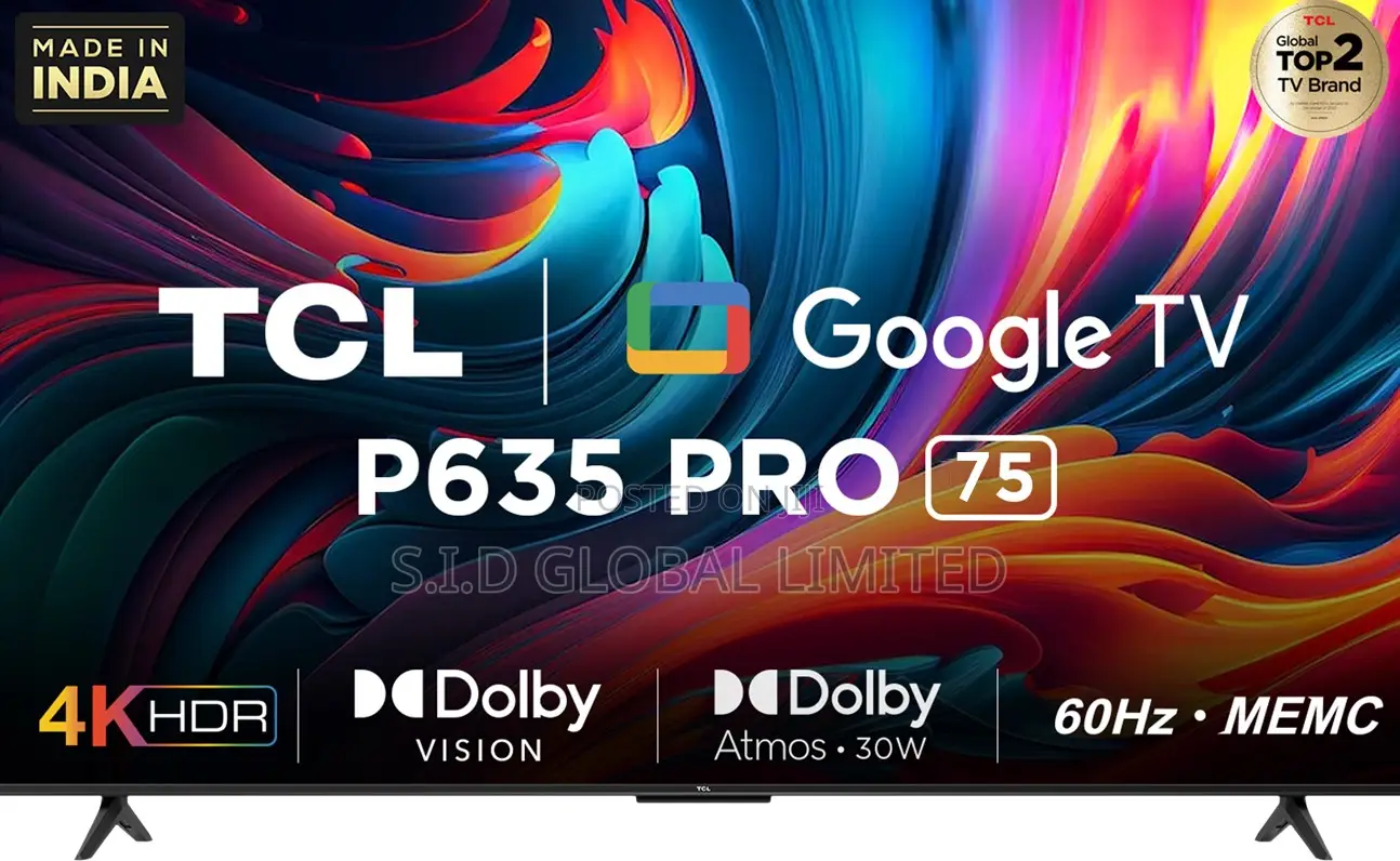 Very Affordable TCL P635 TCL HDR Google TV