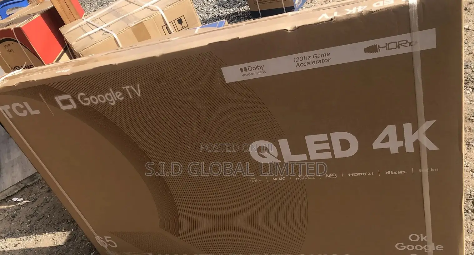 Flat TCL C645 Qled Smart TV
