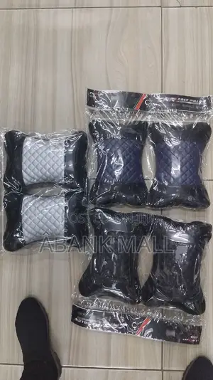 Car Pillow Neck Rest Set - Pair