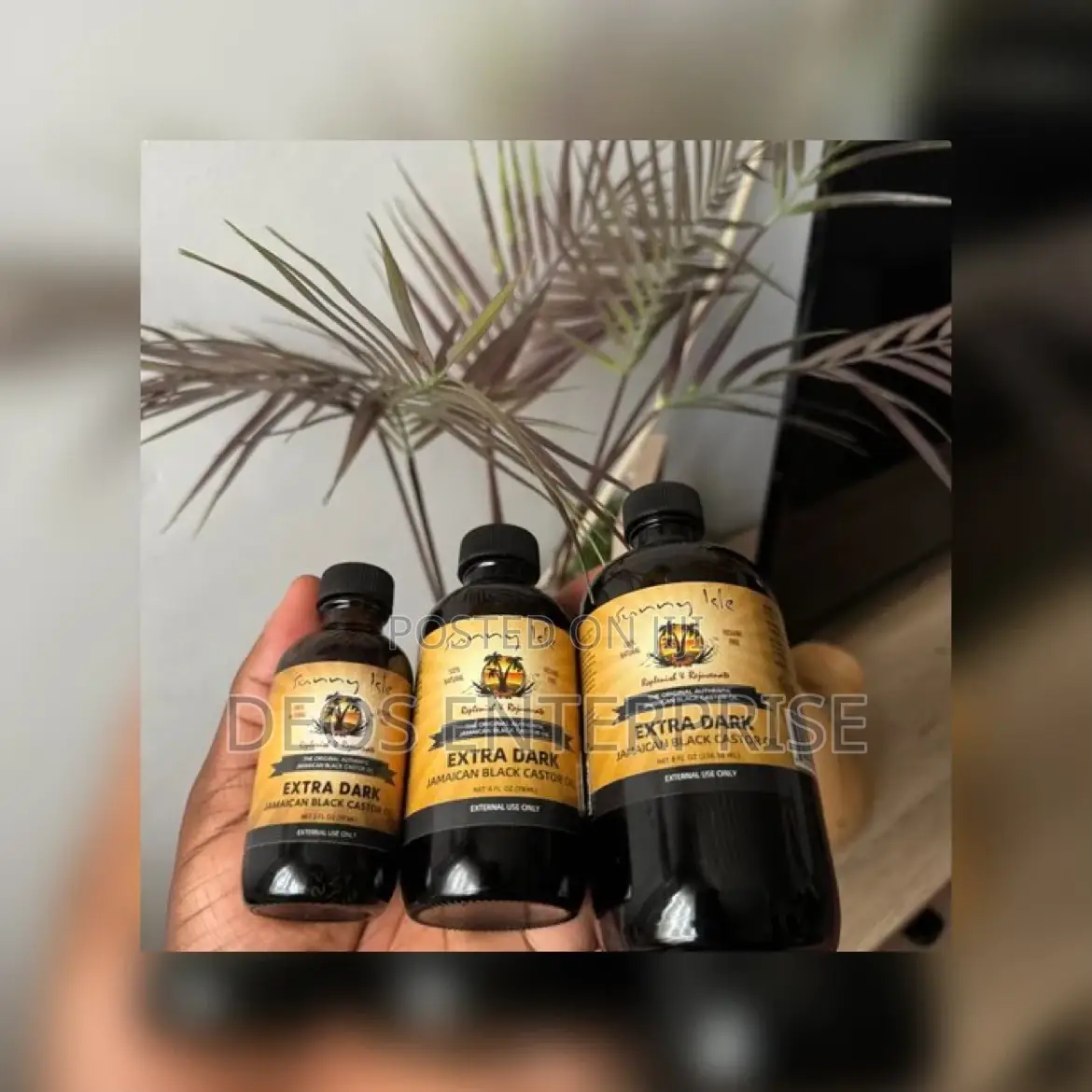 Sunny Isle Jamaica Black Castor Oil All Sizes Available