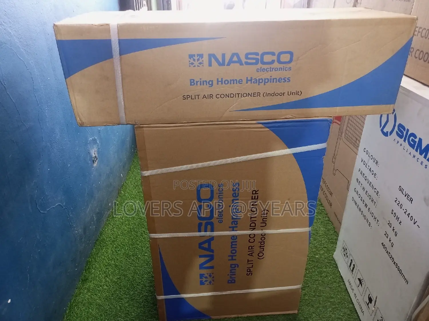 Fast Cooling Nasco AC Indoor Outdoor Unit Air Conditioner