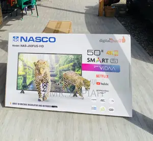 Latest Nasco 50 Inch Led Uhd/ Smart Satellite Television.