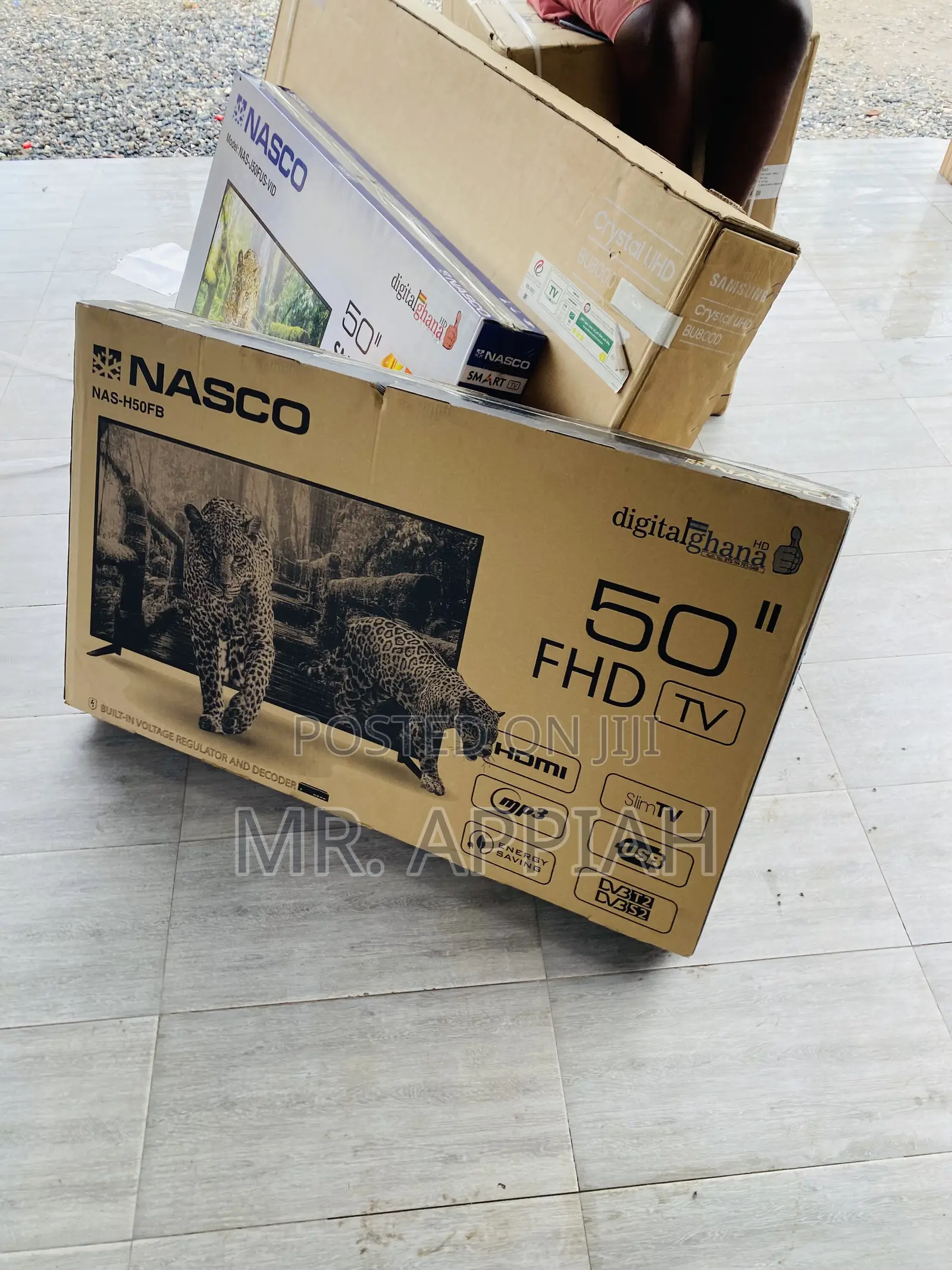 Buy Original Nasco 50” Led FHD Digital Satellite Television
