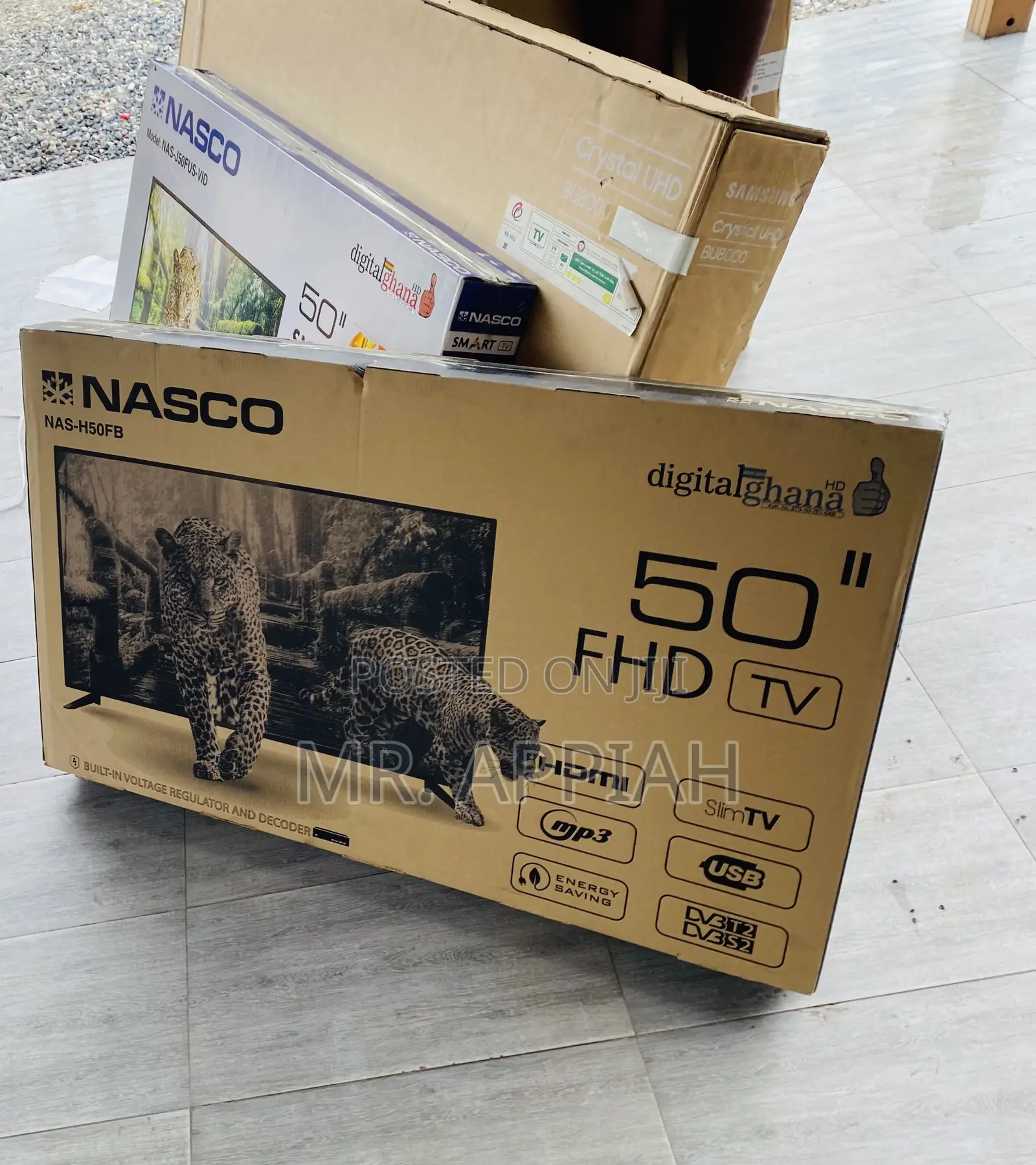 Long Lasting Nasco 50” Led FHD Digital Satellite Television