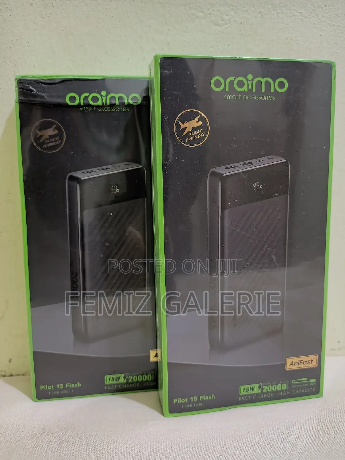 Oraimo Pilot 15 Flash 20000mah 15W