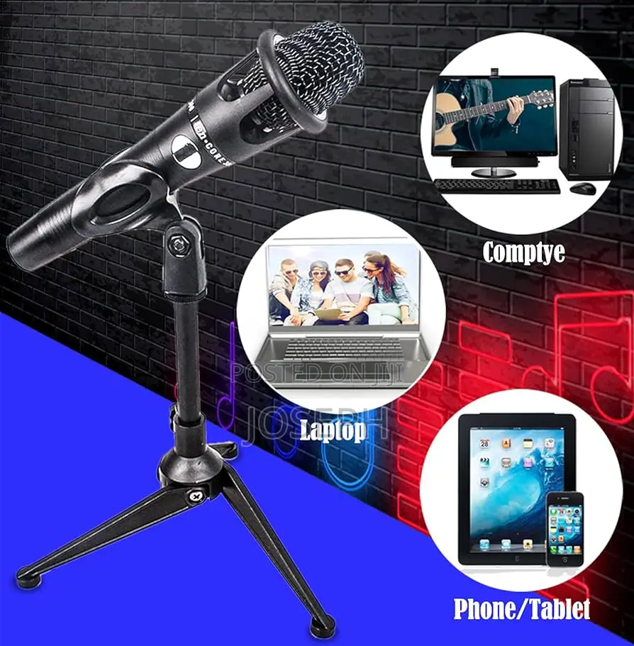 Microphone With Table Stand
