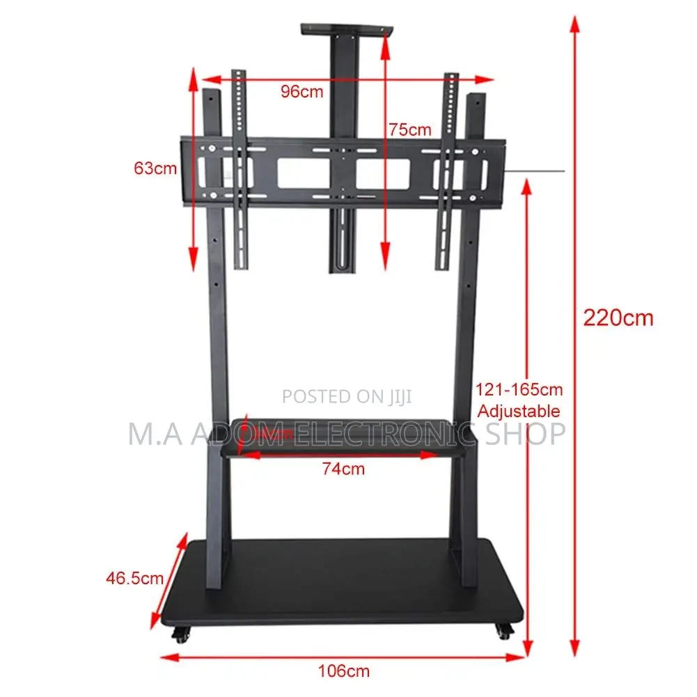 Heavy Duty Floor Standing Tv Stand for TVS Between 32”-100”