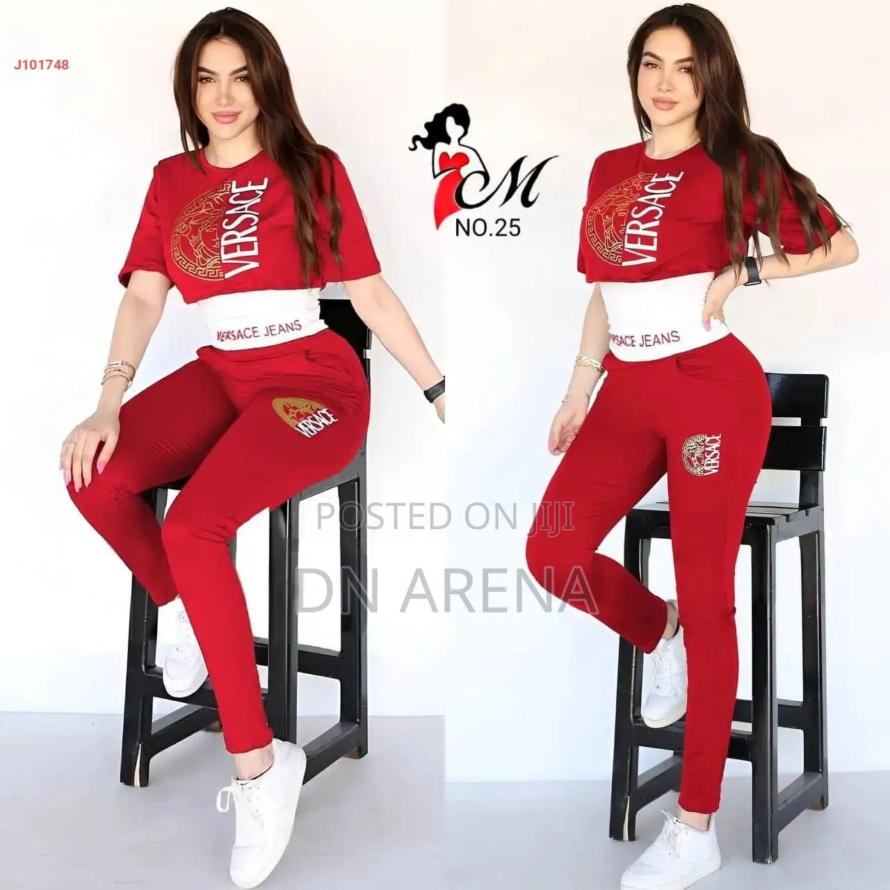 Versace Ladies Top and Down Outfits