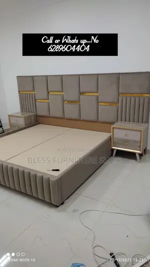 Queen Size Bed Frame With Side Drawers
