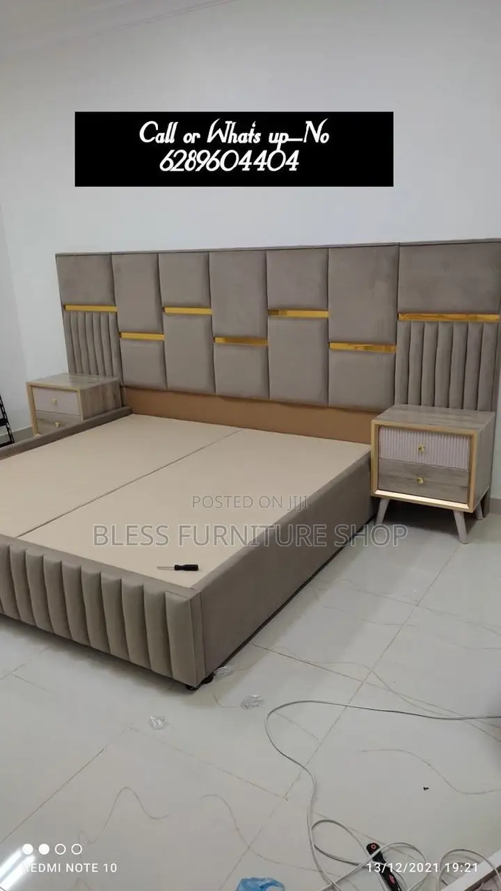 Queen Size Bed Frame With Side Drawers