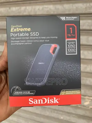 Sandisk Extreme 1tb Usb-C Portable External SSD + 1050mb/S