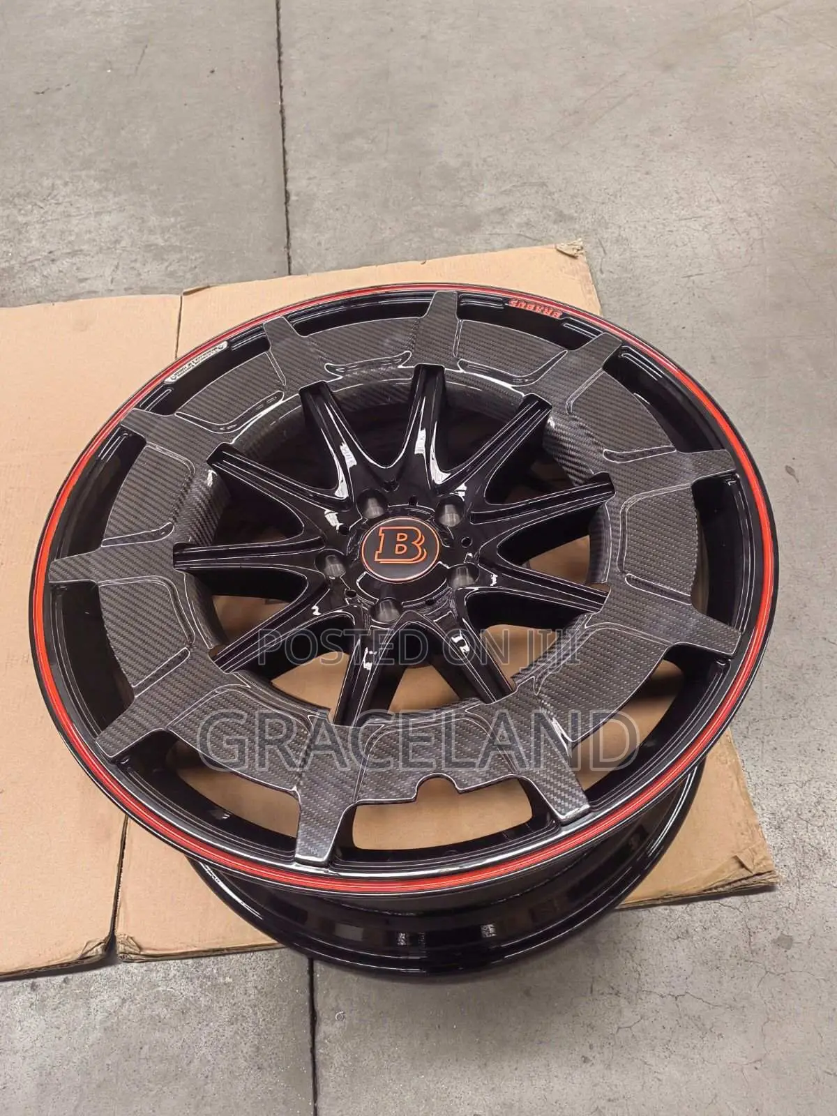 Original Brabus Mono-Block Rocket Wheel Alloy Rims 22 Inches