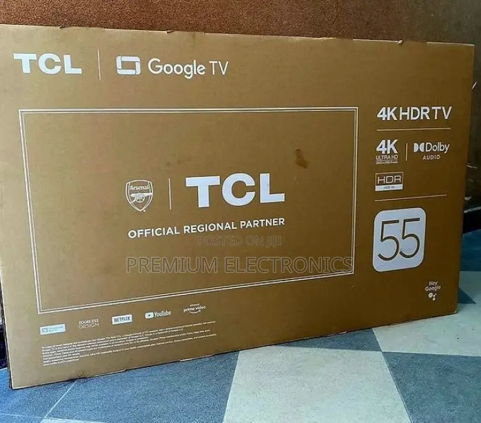 Unlimited Entertainment 55" Uhd Smart TCL Android Tv