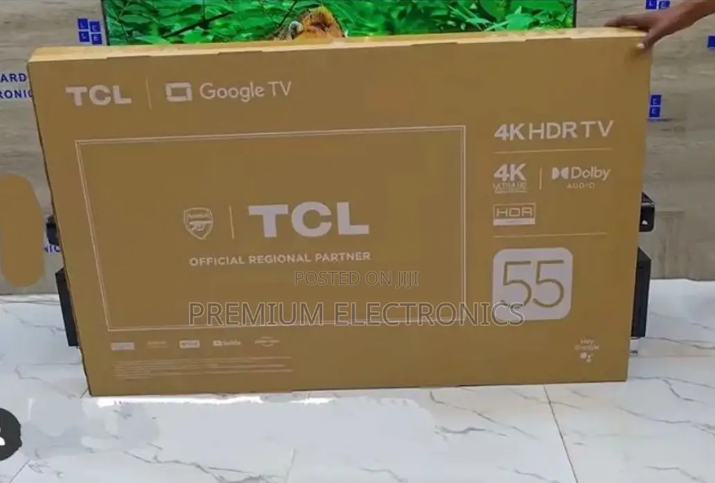 TCL Vibrant Uhd True Colours 55" Smart Android Led Wi-Fi