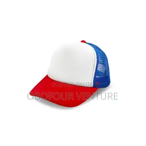 Photo - TWO-TONE Trucker Hat Mesh Back Snapback Baseball Cap Solid.