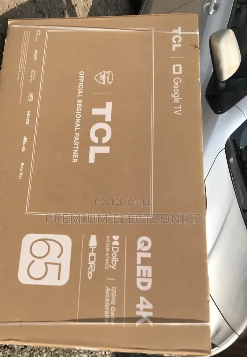 Tcl Magnificent Qled 65" Uhd Smart Android Tv, Airplay