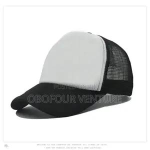 Photo - TWO-TONE Trucker Hat Mesh Back Snapback Baseball Cap Solid.